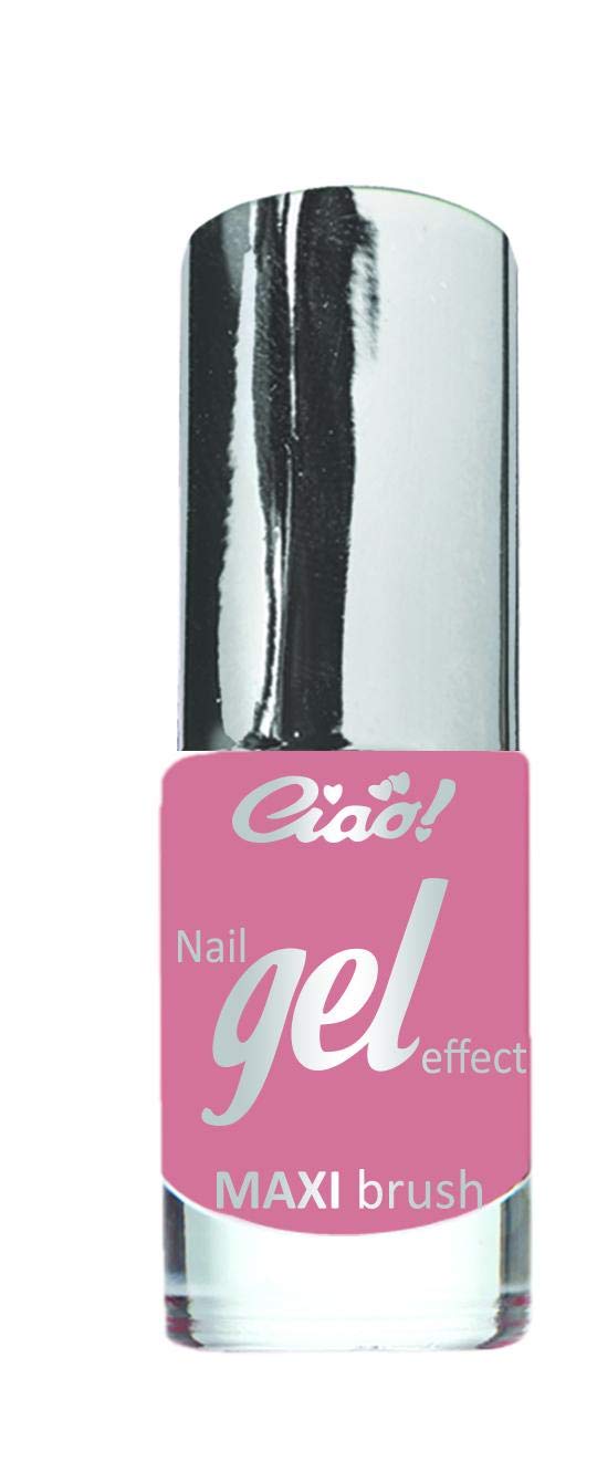 Ciao Gel Nail Polish, Long Lasting Chip-Resistant, Quick-Dry High-Shine Glossy Finish, Highly Pigmented Rich Color, Shade 24, 7ml