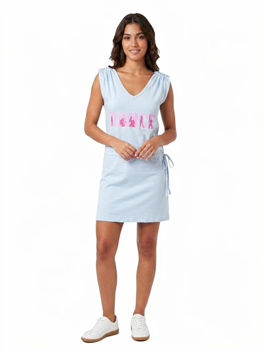 Women's 100% Cotton Cash Swimsuit Dress for Home - Soft Cotton Beach Dress