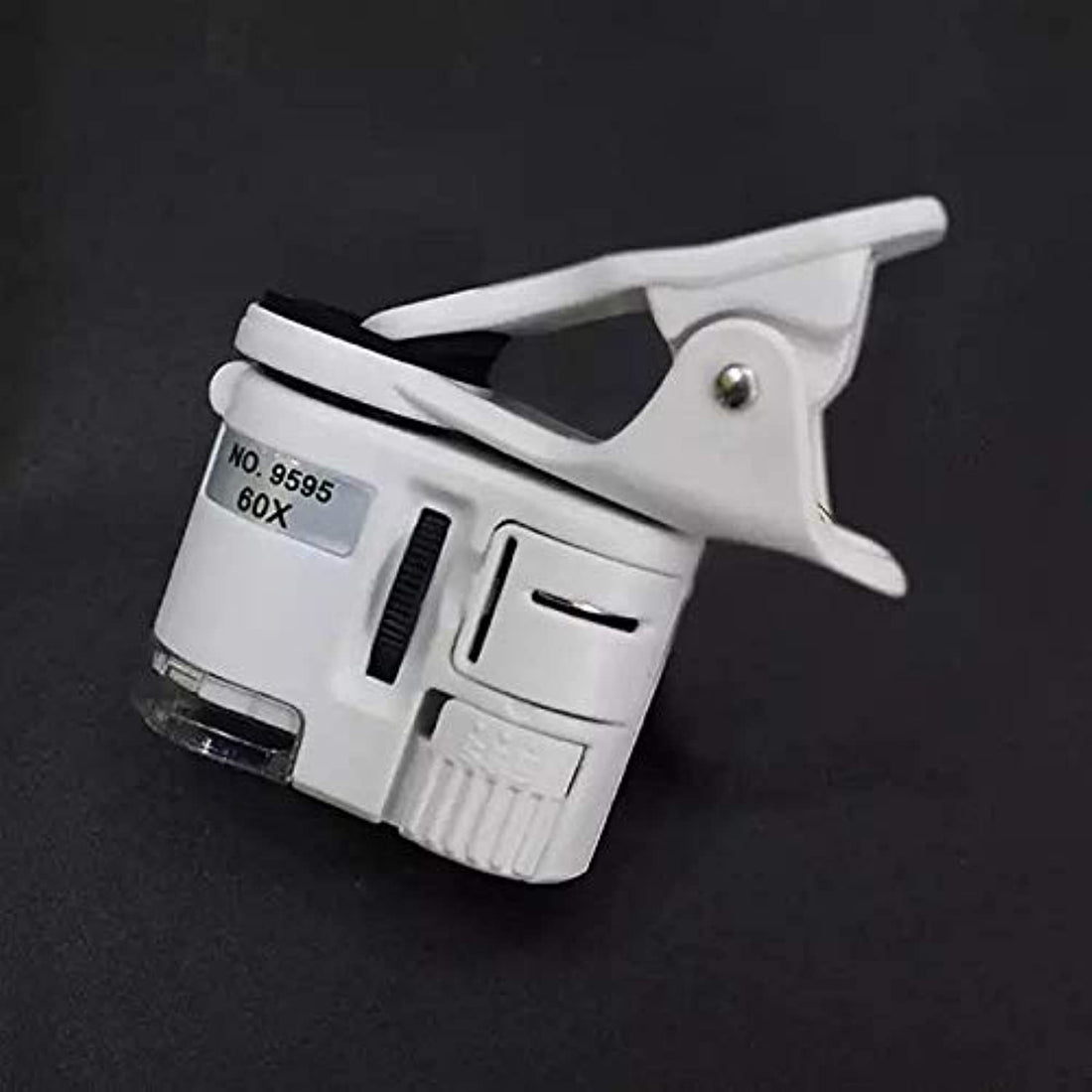 1Pcs Universal Clip Type Mobile Phone Microscope Magnifier Micro Lens 60X Optical Zoom Telescope Camera Lens