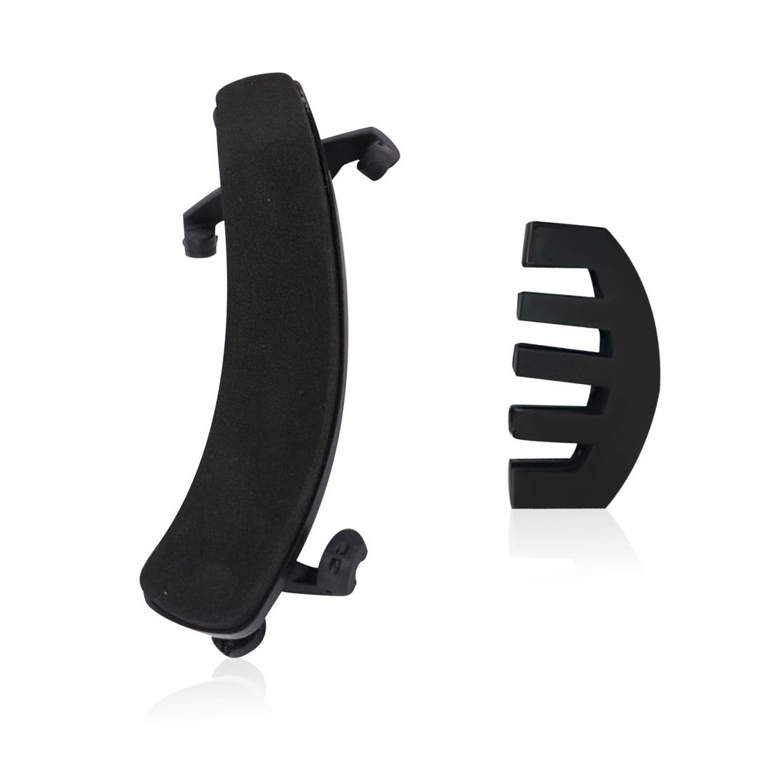 1 x Black Violin Shoulder Support, Universal for 4/4 and 3/4, Violin Accessory