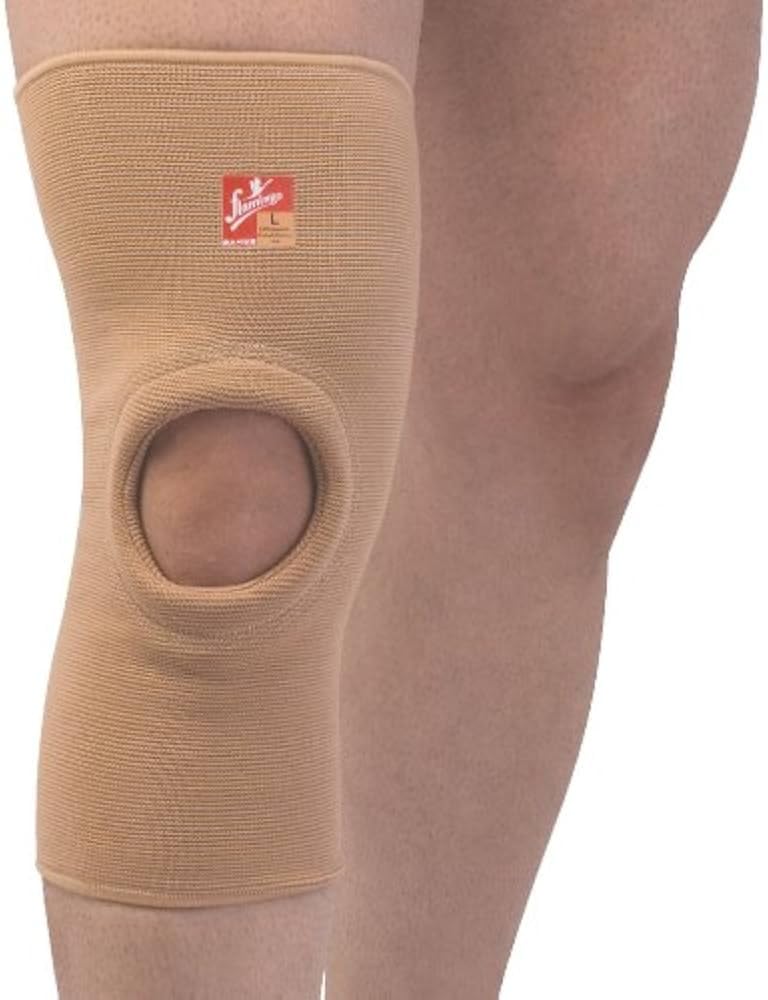 Flamingo Open Gel Knee Brace - Knee Support & Pain Relief - for Sports or Daily Use.(2XL)