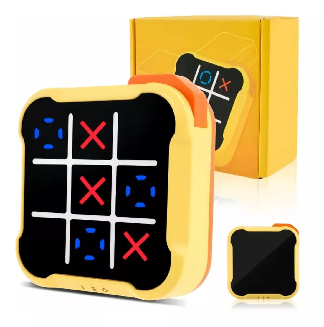 Digital Tic Tac Toe, Electronic Cat Game, Portable 3 in Stripe Game, Multiplayer Board Game, 3 in 1, 3 in 1, Cat Game with Light, Portable Game for Couples Travel Pocket
