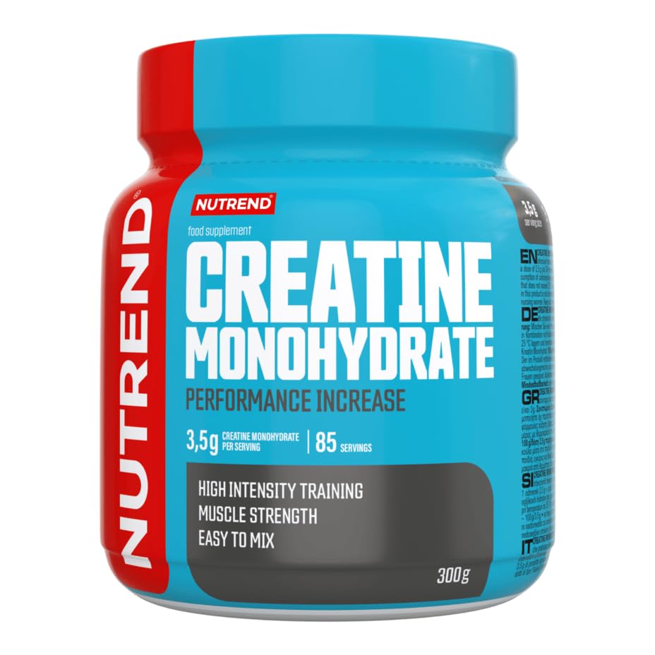 Creapure Creatine Monohydrate Powder, 300g, 85 Servings, Pure Micronized Creatine, Muscle Strength and Energy Support