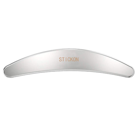 STICKON Stainless Steel Gua Sha Scraping Massage Tool - IASTM Tools Great Soft Tissue Mobilization Tool Design to Reduce Neck, Shoulder, Back and Muscle Pain (Sickle Shape)