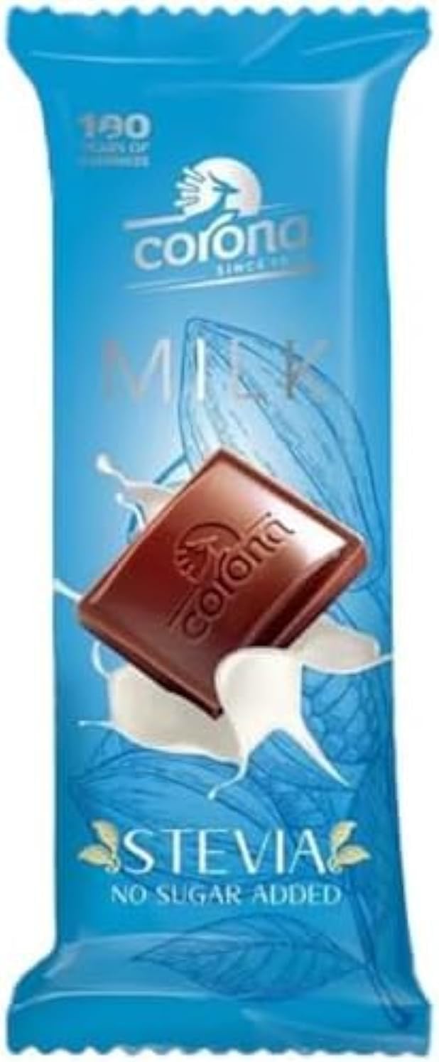 Corona Milk Chocolate Stevia - Pack of 6