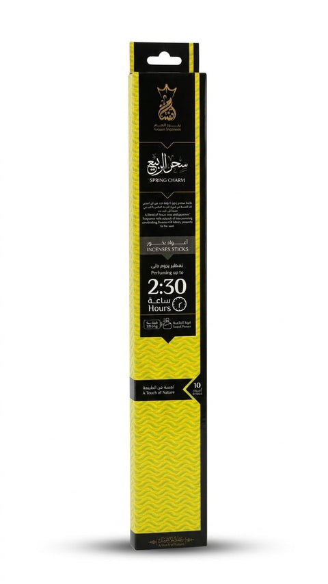 Ansam Touch of Nature Incense - Premium Quality Incense - Sticks Category (Spring Magic)