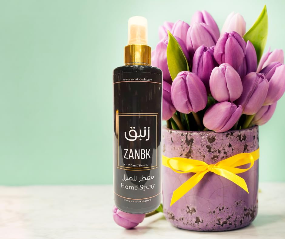 معطر مفروشات زنبق 500 ملل من صهيب للعود
