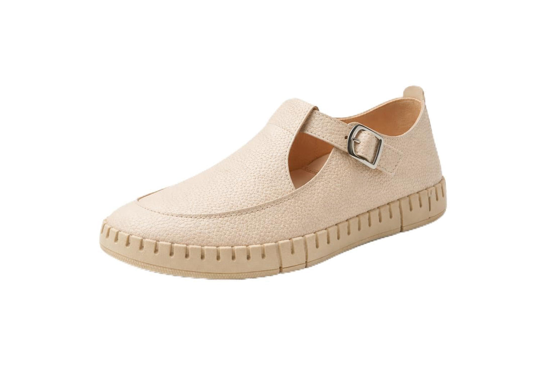 Women's Comfortable Faux Leather Shoes – Fashion Practical Design with Strap Upper and Flexible Sole