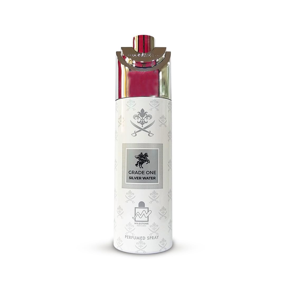 Milestone perfumes Grade One Silver Water Body Spray For Men 200ml