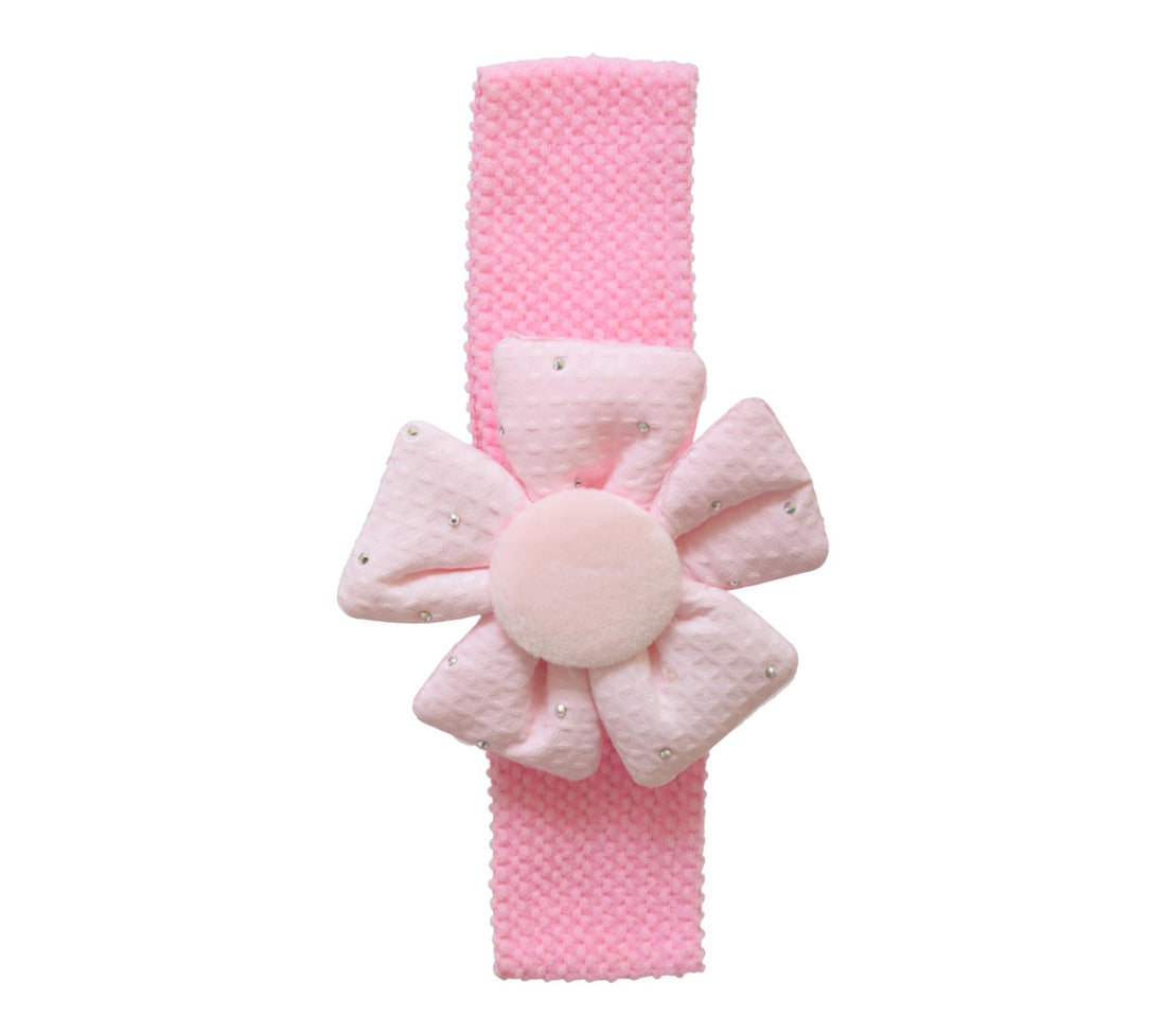 Daphne Girls' Rose Hairband - Fuchia