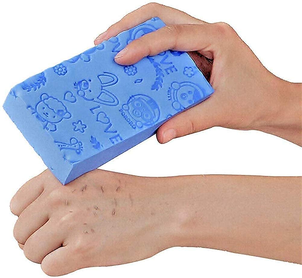 Umiya Enterprise Ultra Soft Exfoliating | Asian Bath Sponge For Shower | Japanese Spa Cellulite Massager | Dead Skin Remover Sponge For Body | Face Scrubber for Women and Men