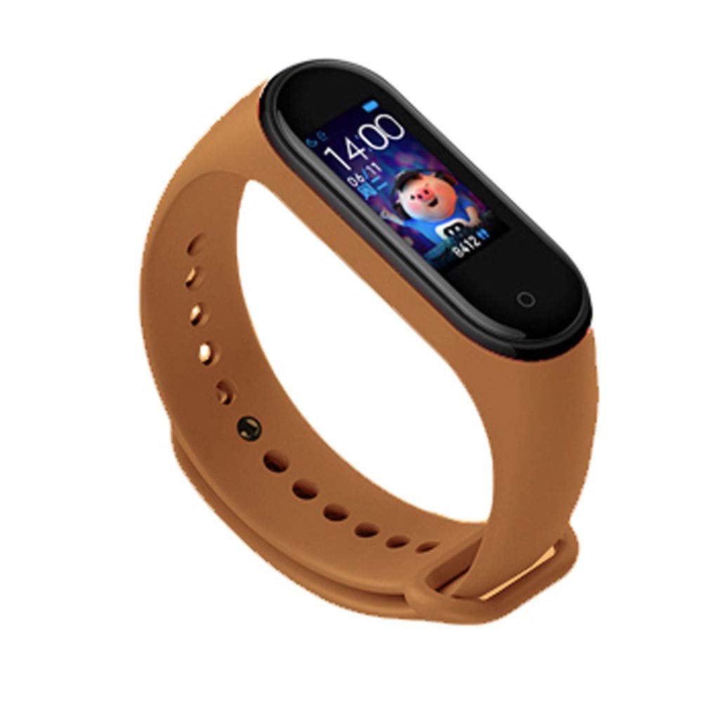 Replacement Bands Compatible with Xiaomi Mi band 3/Xiaomi Mi band4 Bands, Silicone Wristbands for Women Men