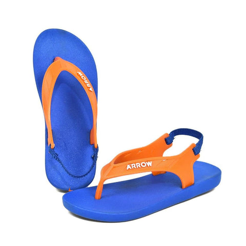 Arrow Kiddy EVA Flip Flop Slipper for Unisex, 22-23 EU - Navy Orange