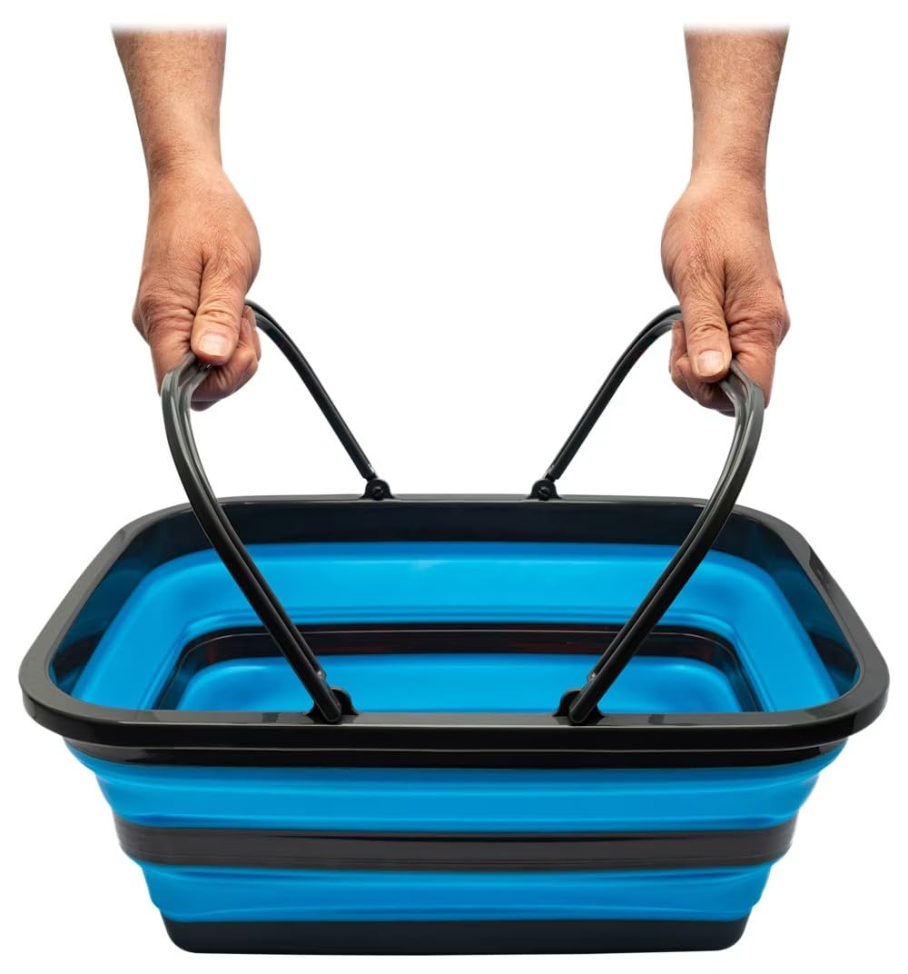 Collapsible Jumbo Silicone Bucket, Durable and Easy Storage, Lightweight and Suitable for Indoor or On-the-Go Use Practical Solution for Every Home