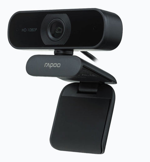 Rapoo C260 USB Black Full HD Webcam, 1080p 30hz, 360 Horizontal, 95 Super Wide-Angle
