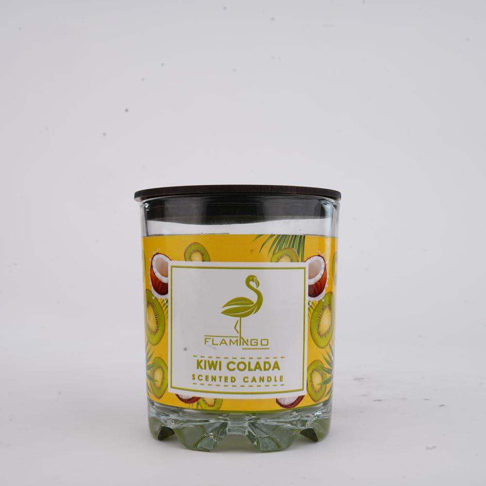 Flamingo Kiwi Colada Scented Candle 160 g