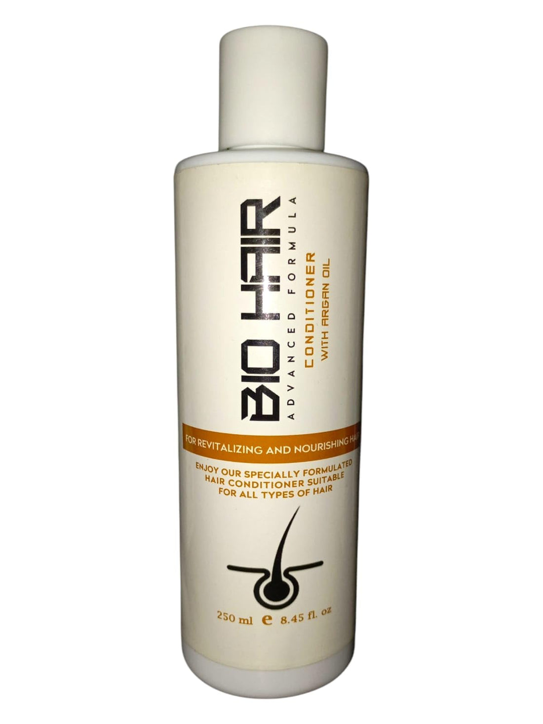(Bio Hair) Sulfate Free Conditioner – Hydrate & Smooth with Argan Oil & Panthenol – 250ml I "Your Hair Deserves Natural Care"