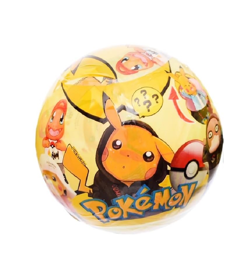 Amazing Design Plastic Surprise Ball for Kids - Light yellow