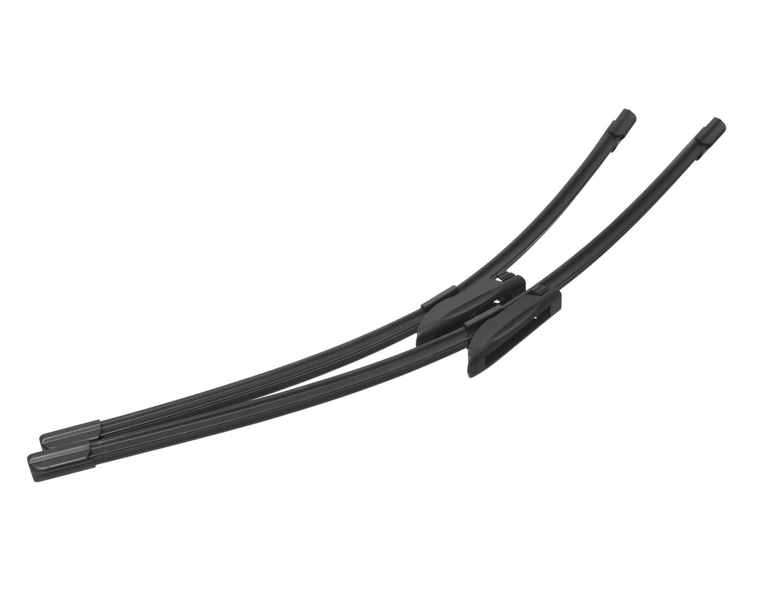Generic ND039 Set Of 2 Pieces OF Car Wiper Blades For Renault Megane, Size 22-20 With Perfect Design, Premium And Long Lasting Material - Black