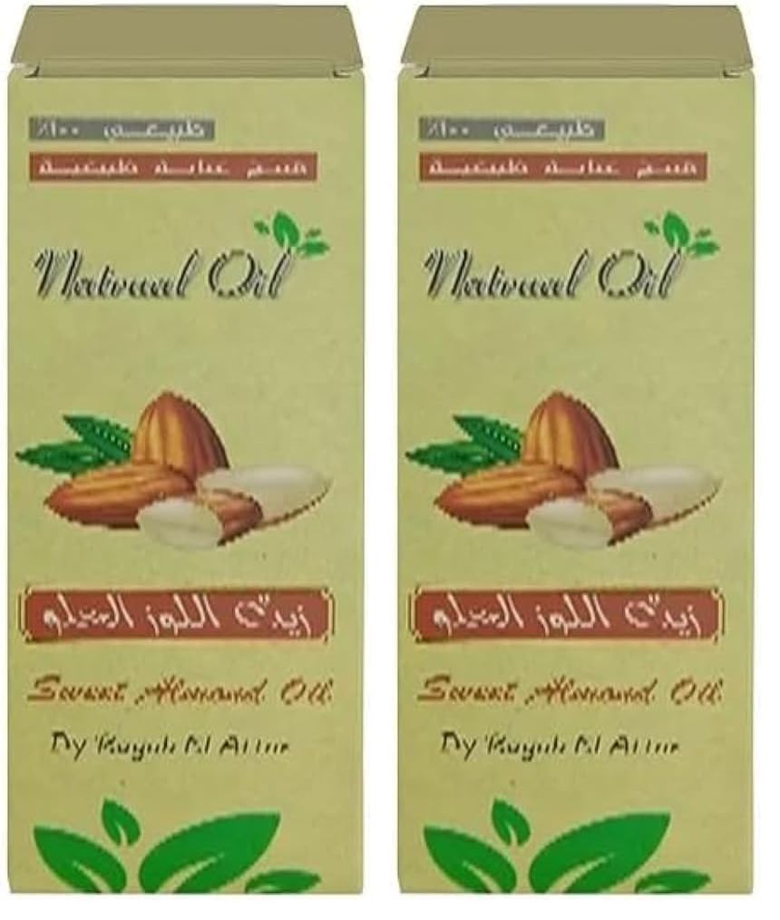 Ragab El Attar Sweet Almond Oil 30 ml (Pack of 2)