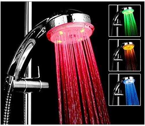 Portal Kingly Automatic Control Sprinkler 7 Color Changing LED Shower Head, H4519