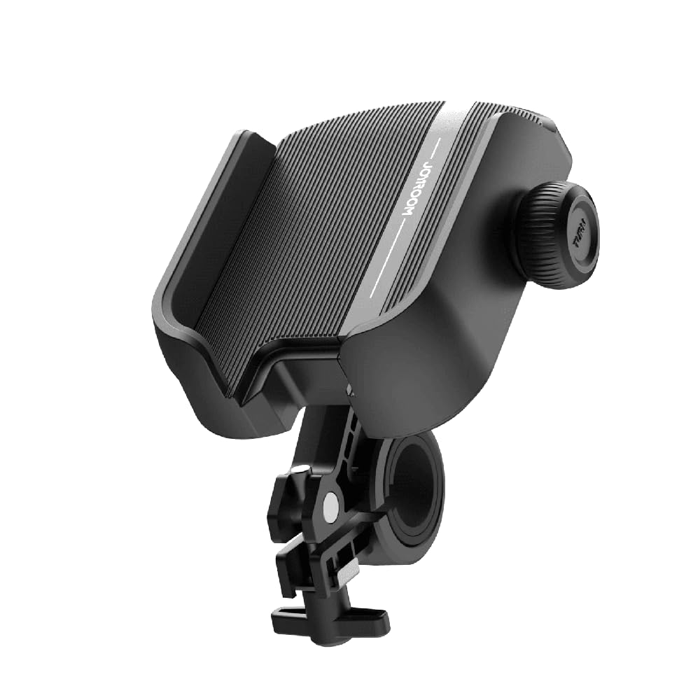 Joyroom JR-ZS431 Bike Phone Mount - Adjustable Universal Holder for Smartphones, Secure and Durable Design, Easy Installation - Black