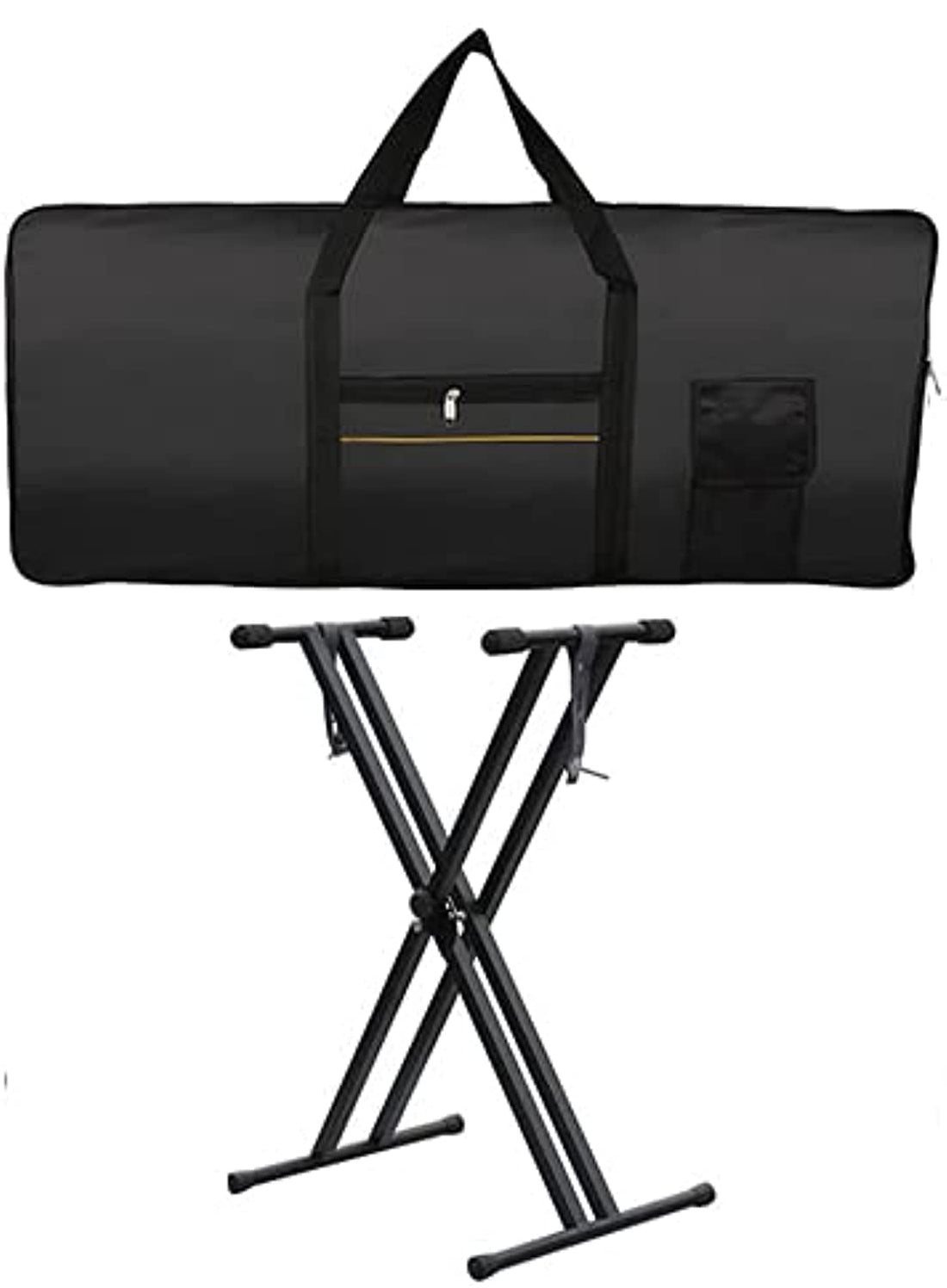 YONGMEI Stand&Bag Kit for 61 Keys Full Size Electronic Piano Keyboard portable Musical Instrument (Stand&Bag for Keyboard)
