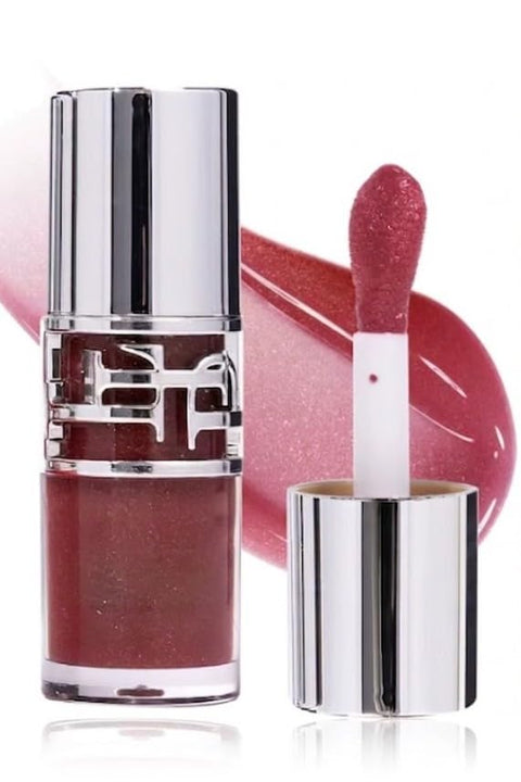 LOVESHINE High Pigment Glossy Long Lasting Plumping OIL Therapy Glossy Lip Gloss | Nourishing & Hydrating Gloss | Lightweight, Highly Pigmented and One Swipe Application-6ML (N-6)