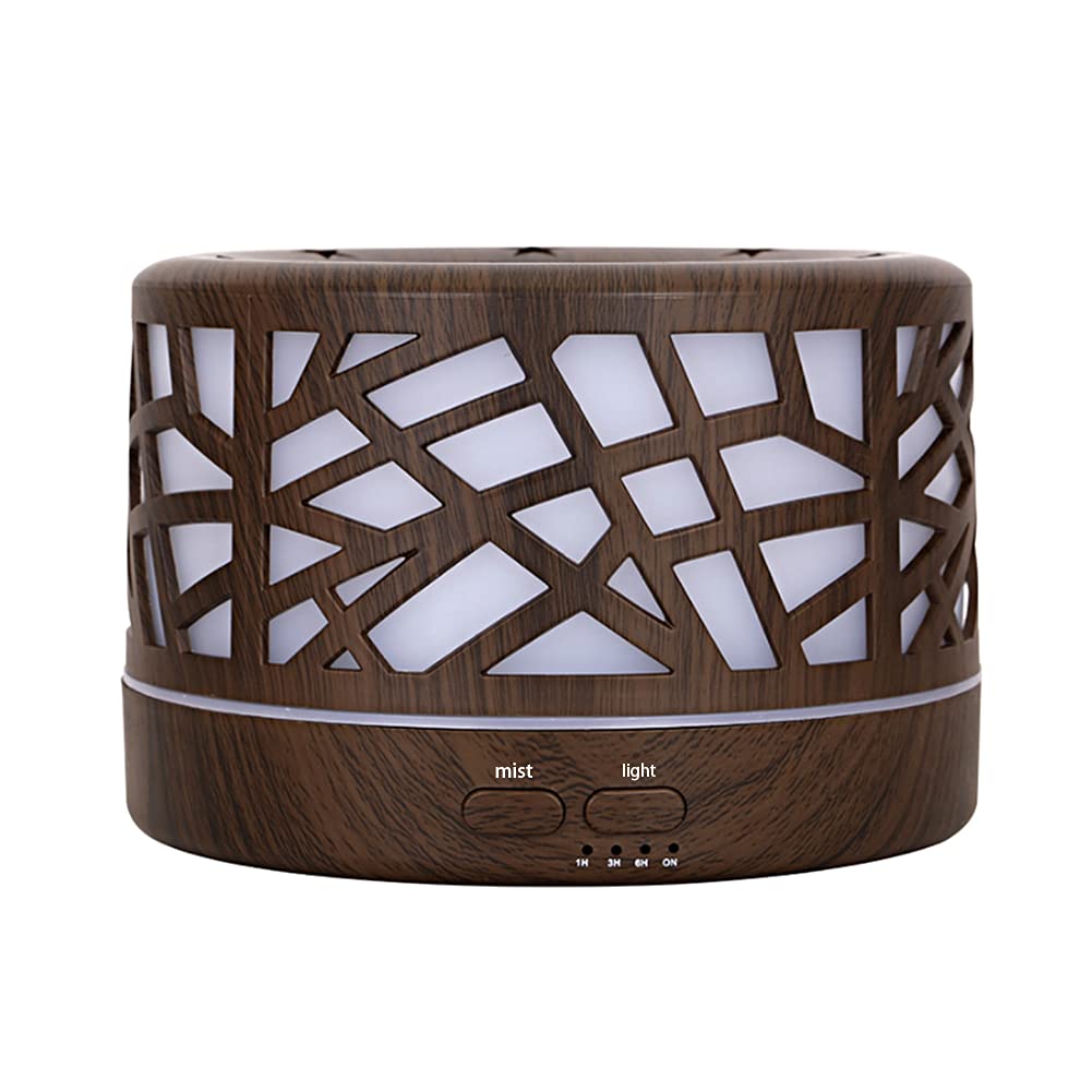 Cold Mist Humidifier, 700ml (Dark Wood)