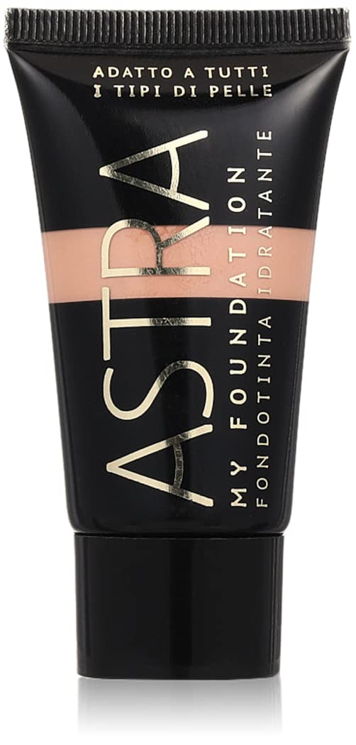 Astra fluid foundation natural effect, 01 ivory