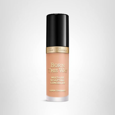 Too Faced Born This Way Super Coverage Multi-Use Concealer, Taffy, 0.46 Fl Oz