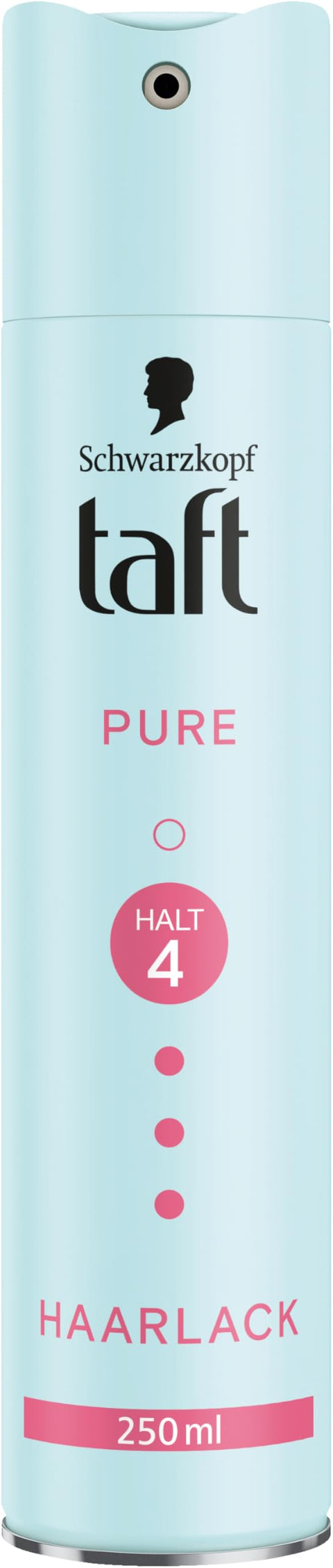 Taft Hair Lacquer Pure, Silicone-Free, Fragrance-Free, 250 ml