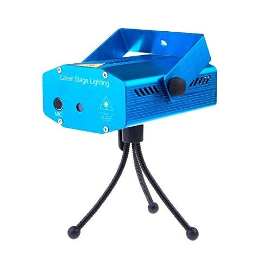 Mini LED Stage Light Lamp R/G Laser Projector Stage Lighting