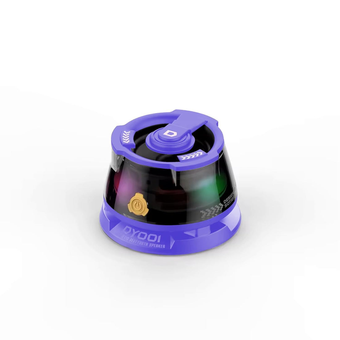 BLACK CROWN Professional Magnetic Wireless Portable Mobile Phone Music Built-in Rechargeable Battery Bluetooth Speakers Mini Speaker for All Android Models (Multi Colour)