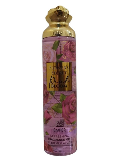 Flower's Secret Pink Bloom Refreshing Fragrance Mist For Women - 250 ML