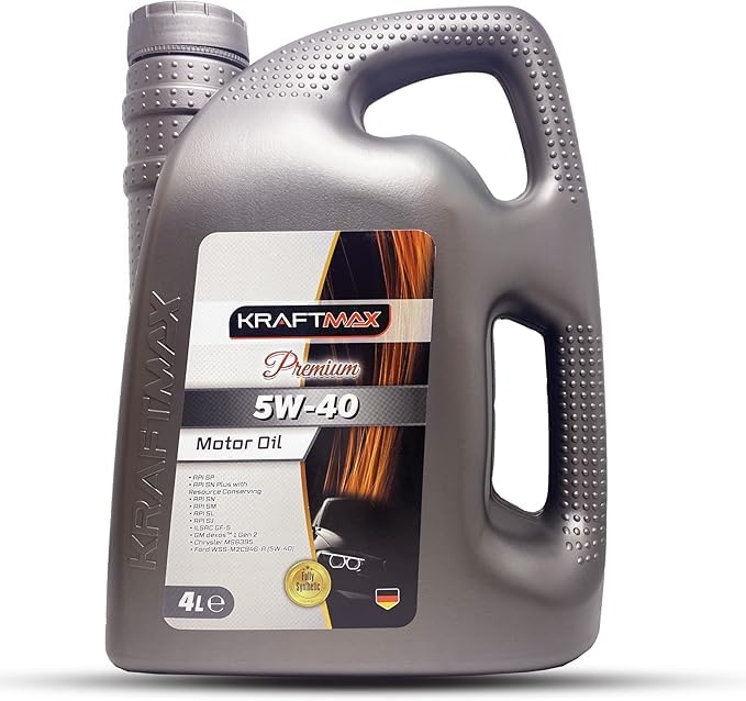 Kraft-Max Premium 5w40 Motor oil API: SP - SN+ 4L - 10000 KM - Fully Synthetic