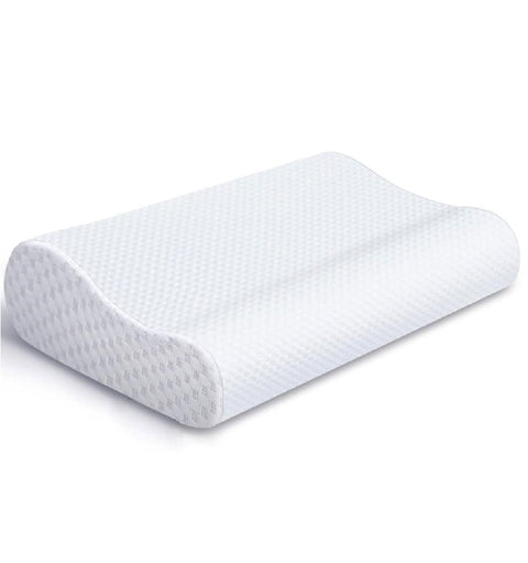 Penguin Premium Contour Sleeping Pillow - Memory Foam Cotton - 40 x 60 cm - White