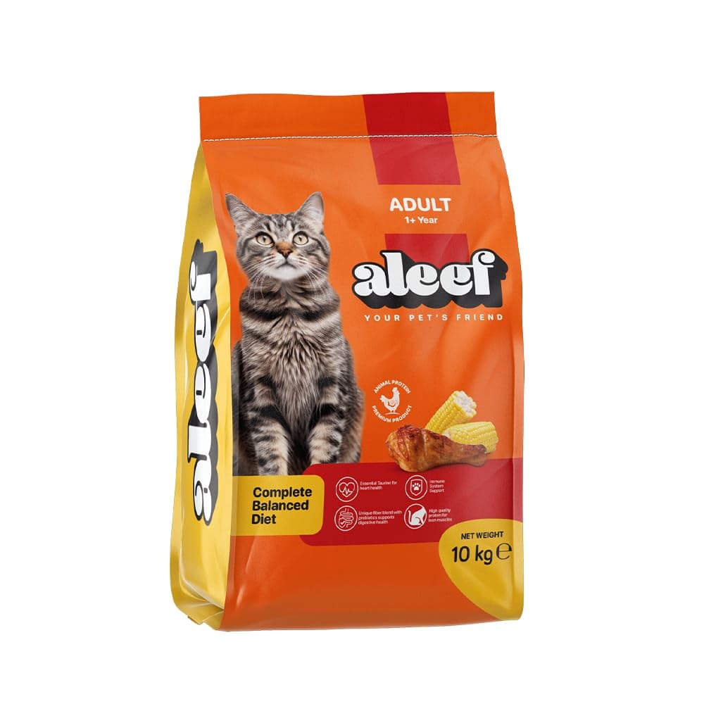 Aleef Dry Food for Adult Cat 10 kg