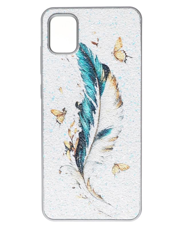 Grace Glitter Plastic Back Cover For Samsung Galaxy A05, Multi Color 37329598