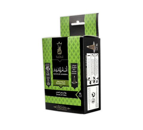 Ansam Pyramid Incense - 15 Funnels Per Pack (Ansam Al Madina)