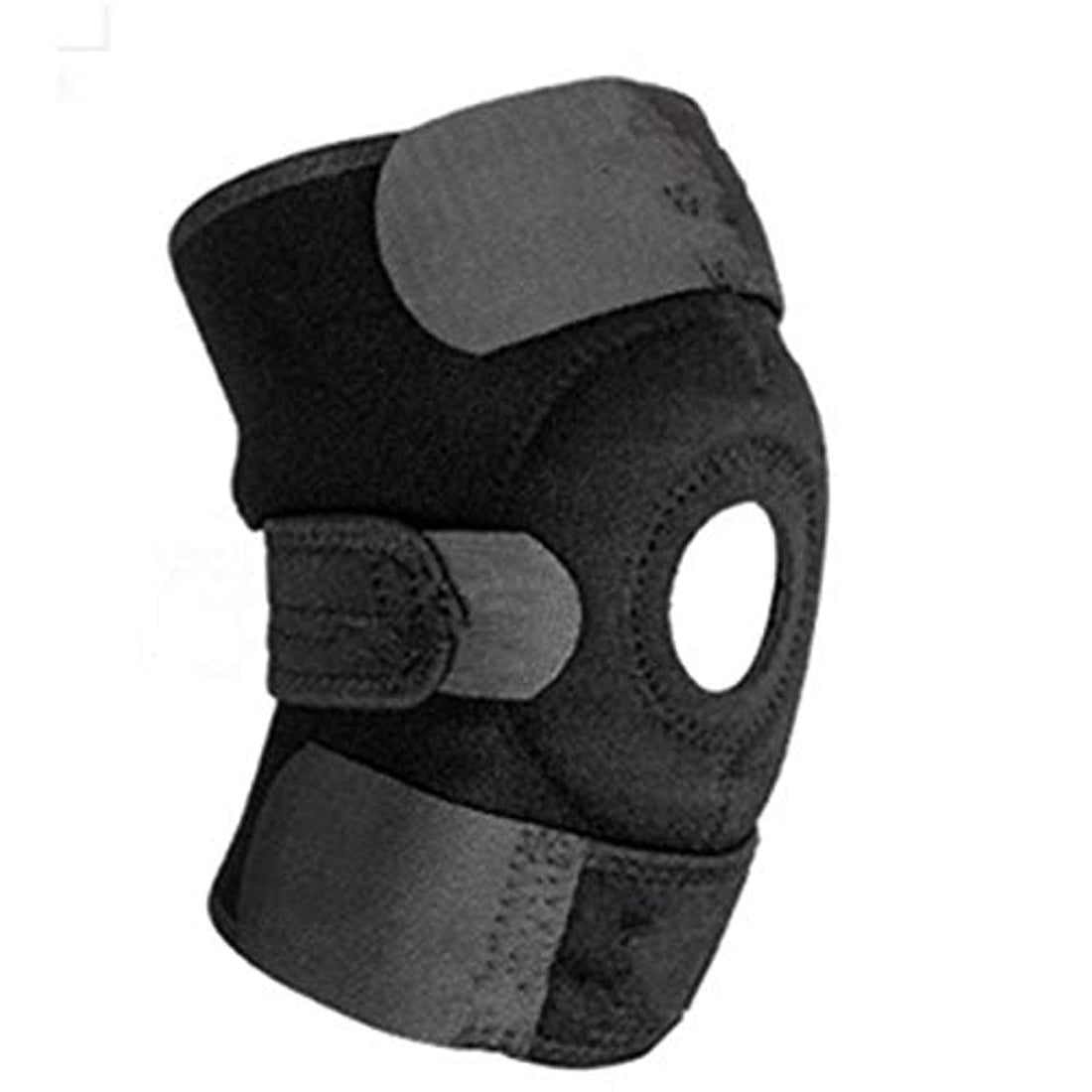 Breathable Adjustable Open Patella Knee Brace Support Knee Sleeve for Sports and Cycling