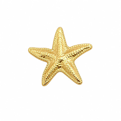 Gold Brooch Pin for Women Polished Stainless Steel Fashion Simple Brooch Lapel Pin Unique Hat Bag Costume Accessories Christmas Festival Holiday Birthday Party Jewelry Gift (Metal)