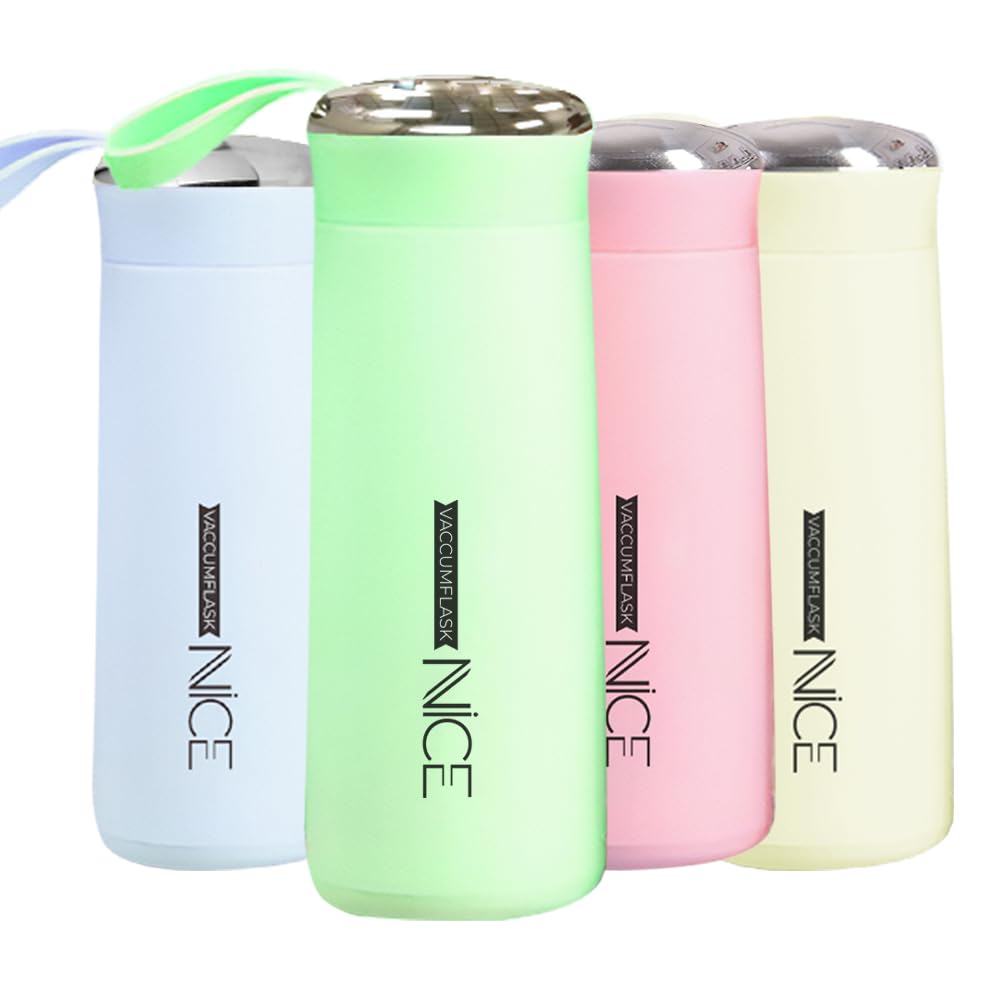 ahc enterprise Water Bottle with Silicone Protective Cover, Sports Bottle with Lid and Leak-Proof, for School, Cycling, Outdoor, Sports, Fitness, Green