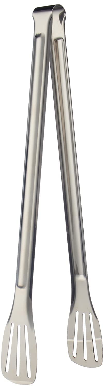 Generic Food clip rectangle stainless steel serving handle - silver