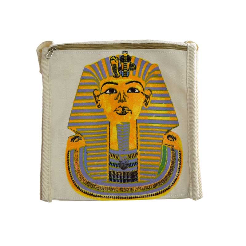 Egypt Antiques Intex Crossbody Bag Ang Amun Handmade 100% ian Cotton