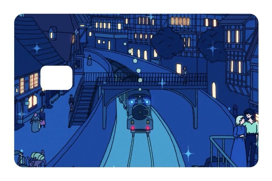 Howl & Sophie japanese asian anime debit visa card sticker skin