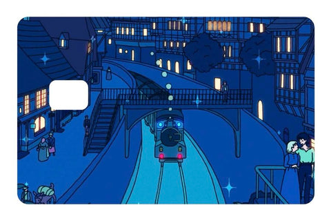 Howl & Sophie japanese asian anime debit visa card sticker skin