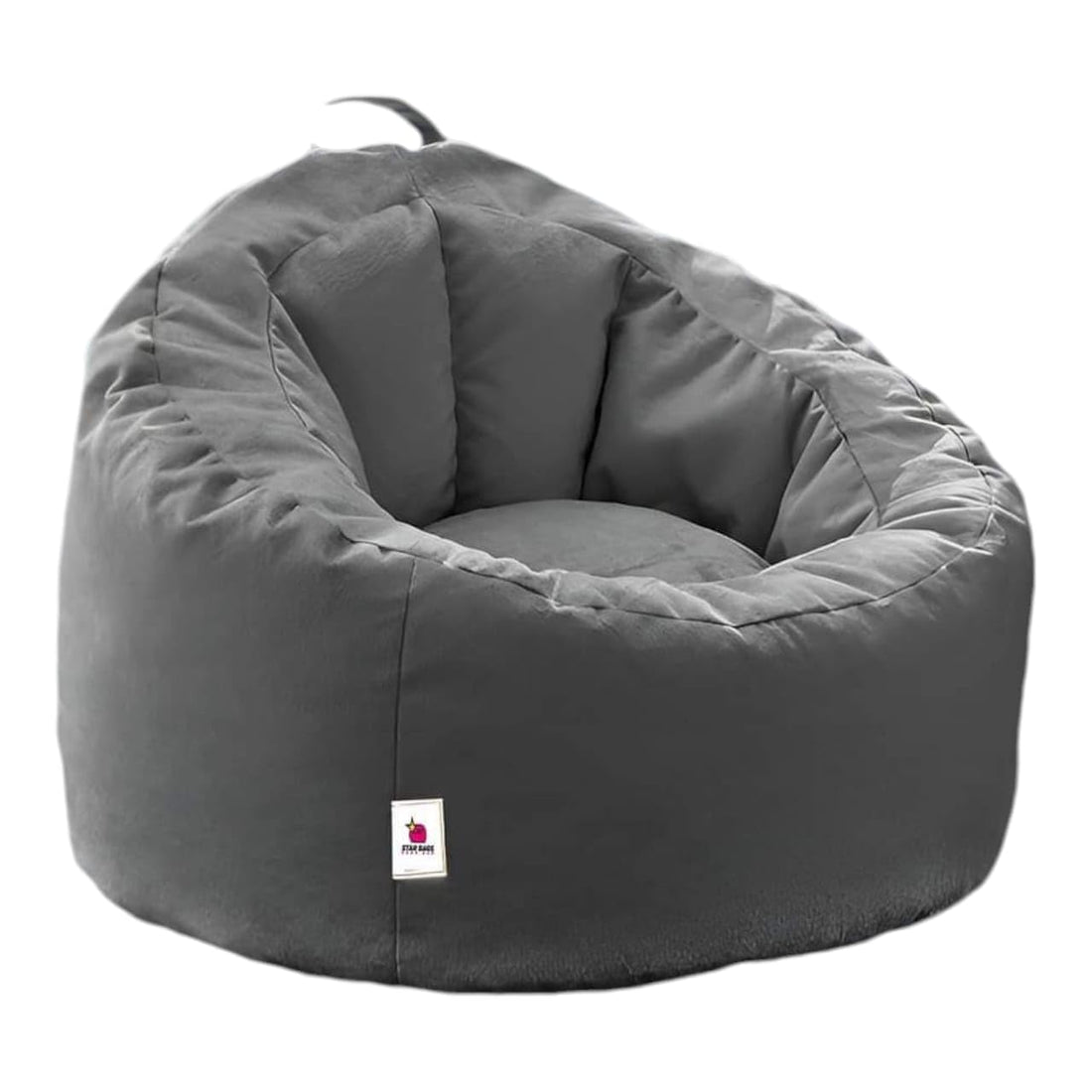 Star Bags Comfy Bean Bag Chair - 100 * 75 cm - Grey
