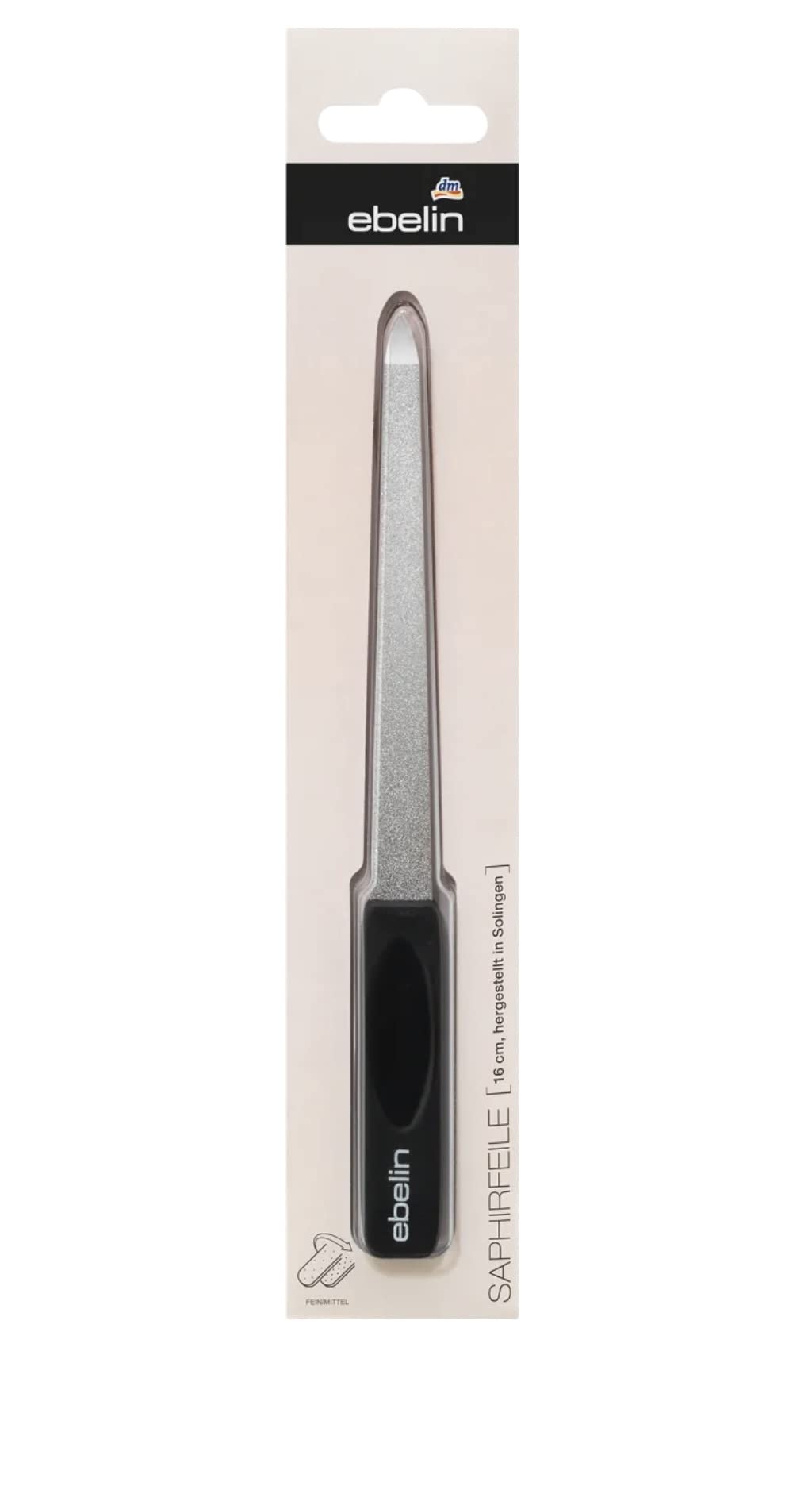 ebelin Nail Sapphire File, 16cm