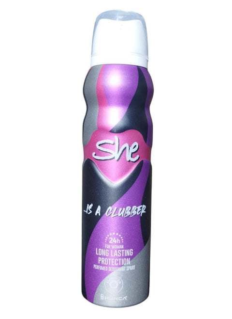She Is A Clubber Deodorant For Women, 150ml